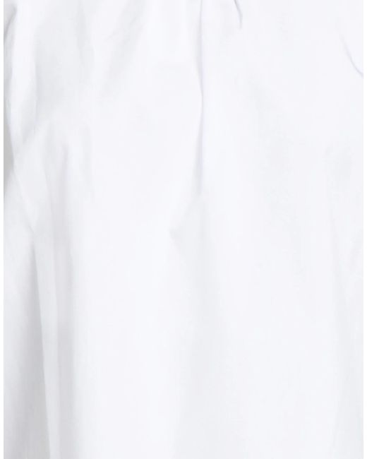 Max Mara White Solid Color Tops
