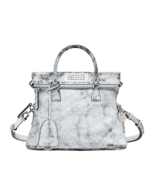 Maison Margiela White Loved To Death Mini 5Ac Crossbody Bag