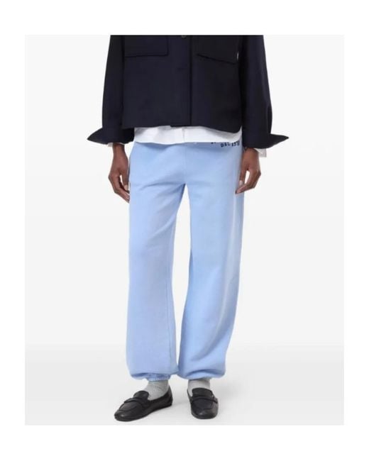 Closed Blue Drawstring Track Pants