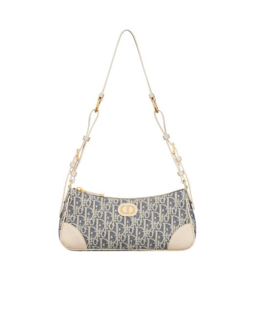 Dior White 30 Montaigne Wanderlust Mini Bag