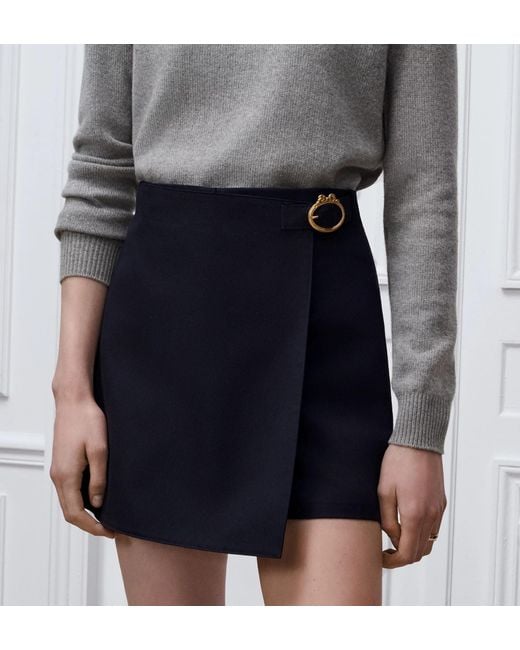 Dior Blue Médaillon Skort