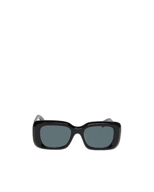 Chloé White Rectangular Plastic Sunglasses