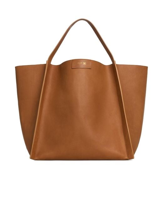 Céline Brown Medium Cube Bag