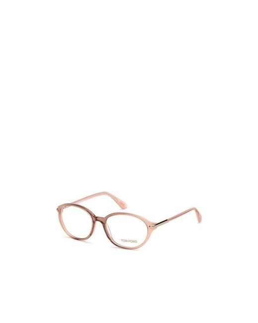 Tom Ford White Oval Frame Design Flat Mirror for men
