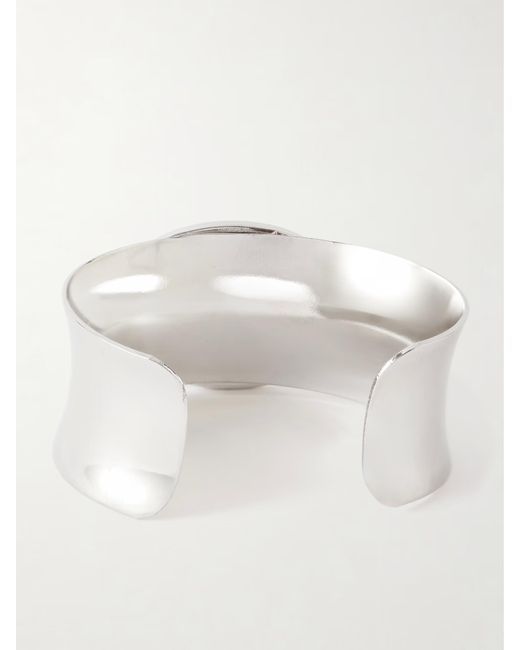 Jennifer Behr Green Wide Cuff Bracelet