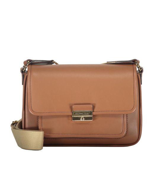 Michael Kors White Bradshaw Shoulder Bag