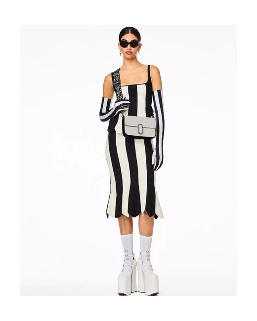 Marc Jacobs Black The Bi Color Shoulder Bag