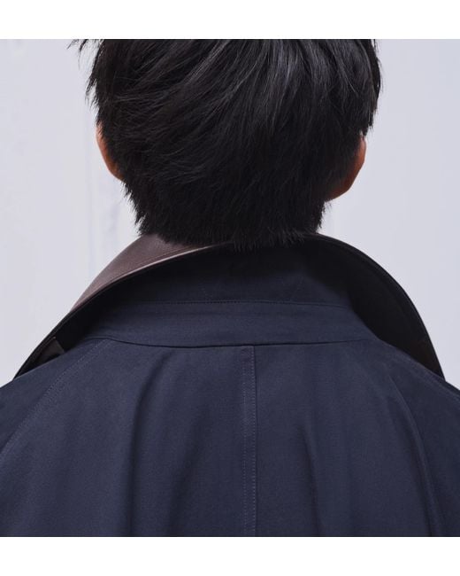Dior Blue Coat With Embroidery for men
