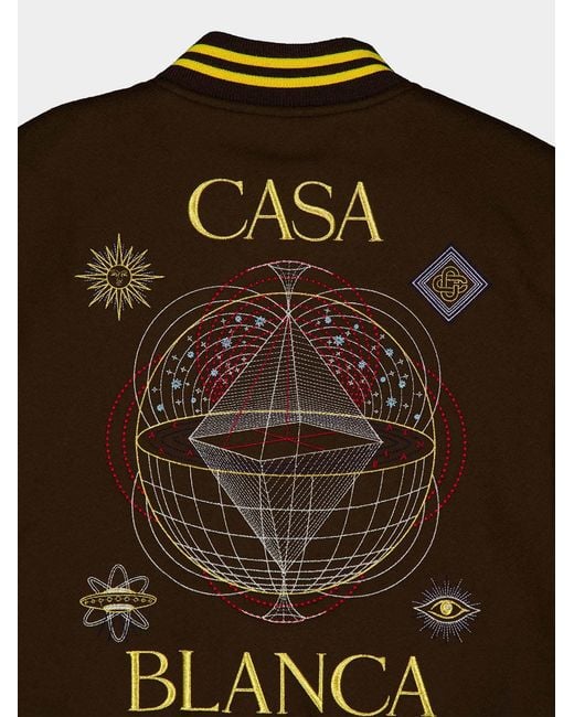 Casablanca Brown Embroideredpatch Mini Skirt