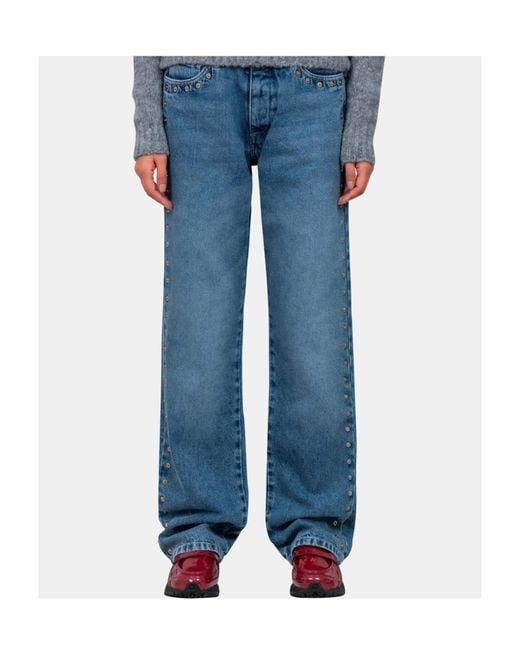 Paloma Wool Blue Crowd Studded Jeans