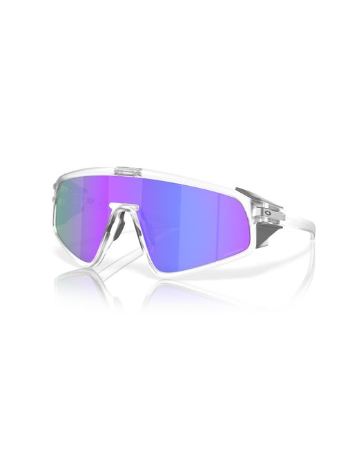Oakley Purple Latch Panel Shield Sunglasses for men