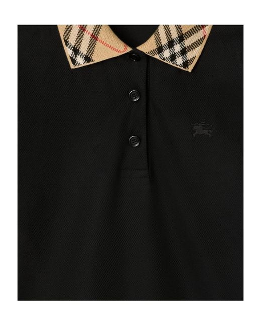 Burberry Black Polo Shirts