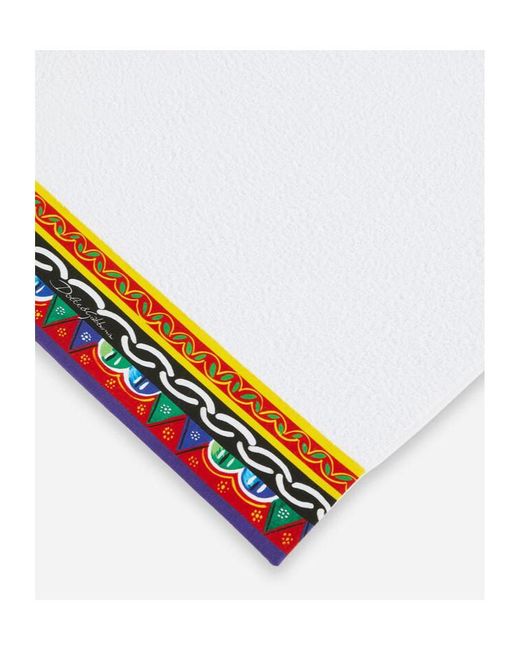 Dolce & Gabbana White Set Of 5 Terry Towels for men