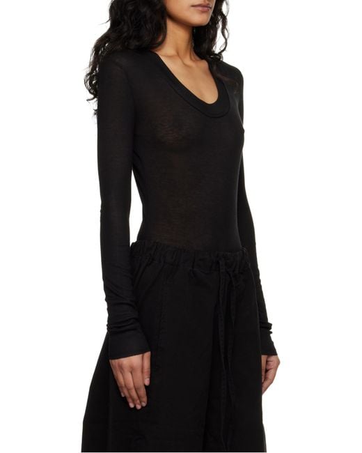 Entire studios Black Long-Sleeve Body
