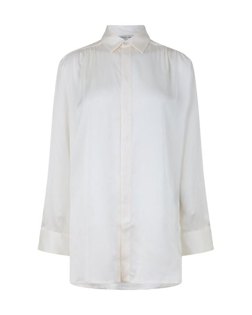 Bottega Veneta White Long-Sleeve Shirt