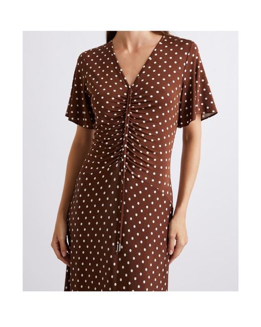 Marella Purple Long Jersey Dress