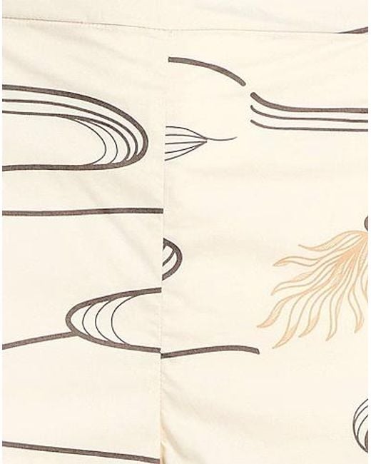 Max Mara Natural Mm By Pants Cotton