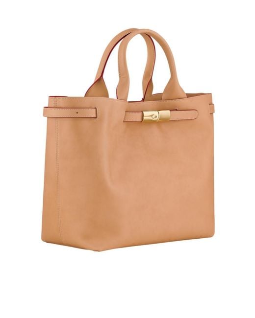 Longchamp Natural Le Smart Tote Bag