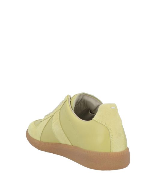 Maison Margiela Green Low-Top Sneakers