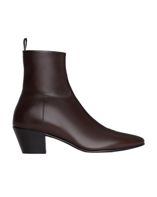 Céline Brown Jacno Zipped Boot for men