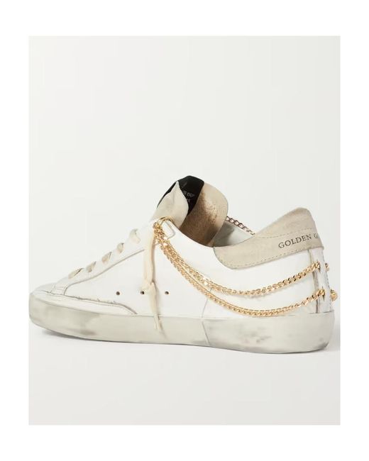 Golden Goose Deluxe Brand White Superstar Imitation Casual Sneakers