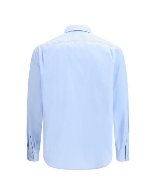 Loewe Blue Long-Sleeved Shirt for men