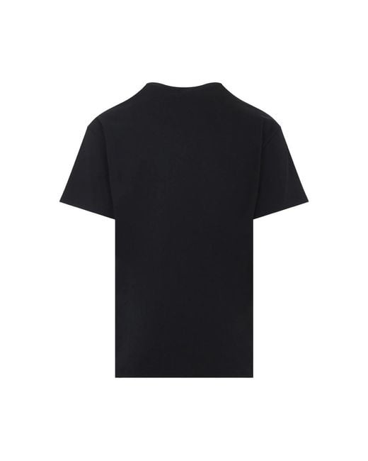 Givenchy Black Logo Patch Crewneck T-Shirt for men