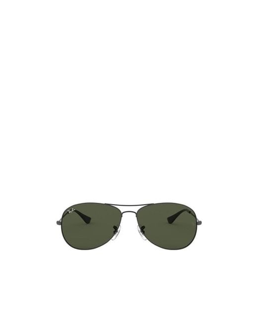 Ray-Ban Green Cockpit Pilot Frame Sunglasses for men