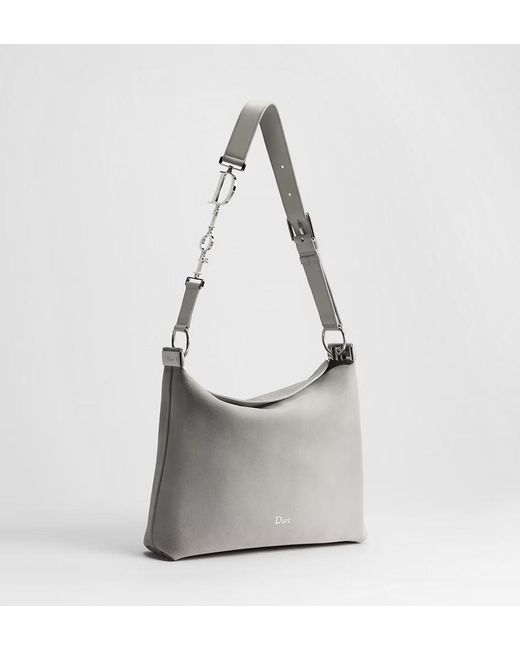 Dior White Medium Ly Bag