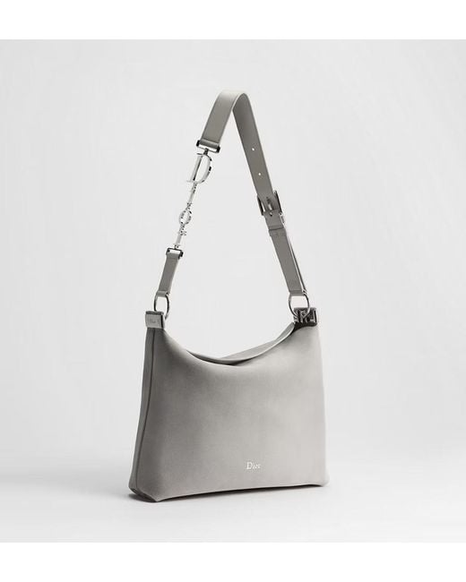 Dior White Medium Ly Shoulder Bag