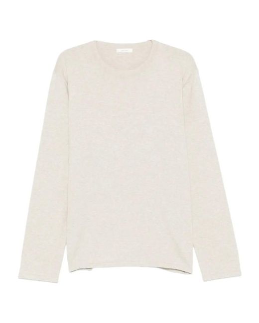 The Row White Long-Sleeved Sweater for men