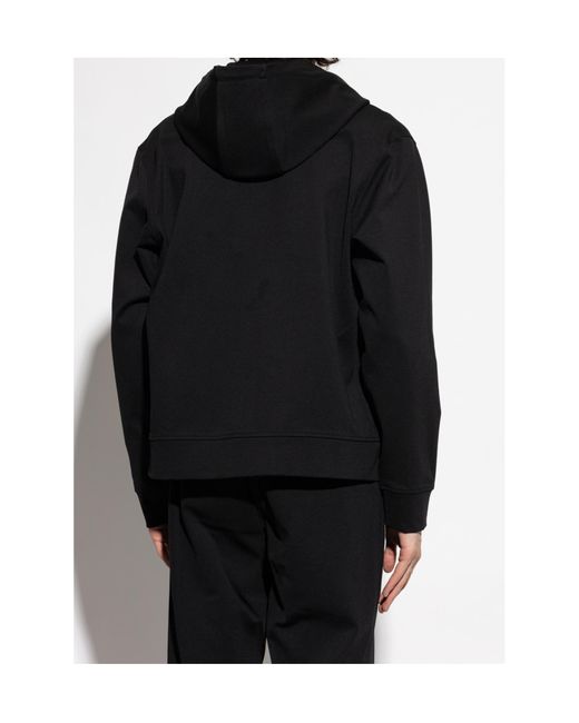 Theory Black Zip-Up Hoodie for men