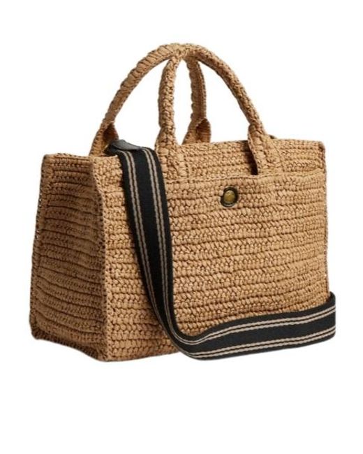 COACH Brown Restored Tote Bag