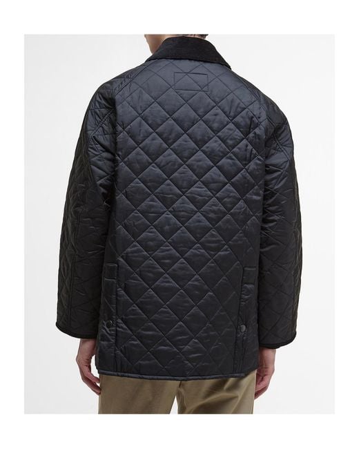Barbour Black City Bedale Quilted Jacket for men