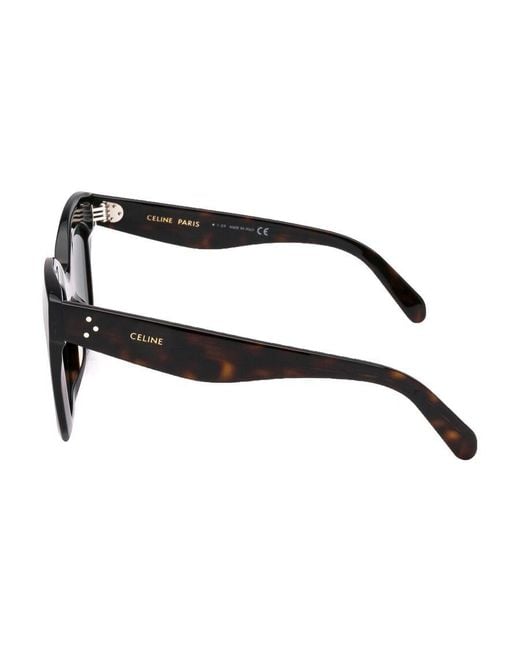 Céline Black Oversize-Frame Sunglasses