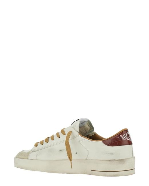Golden Goose Deluxe Brand Multicolor Stardan Lace-Up Sneakers for men