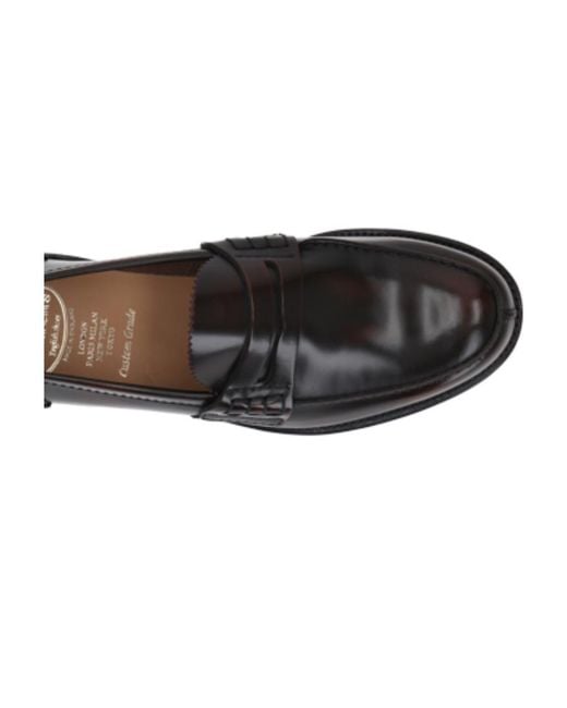 Church's Black Micro-Standard Loafer Shoes for men