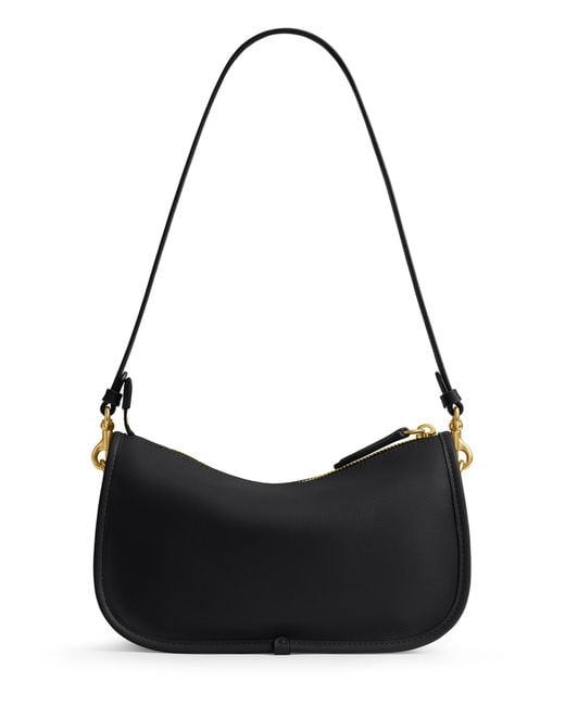 COACH Black Waverly Shoulder Bag