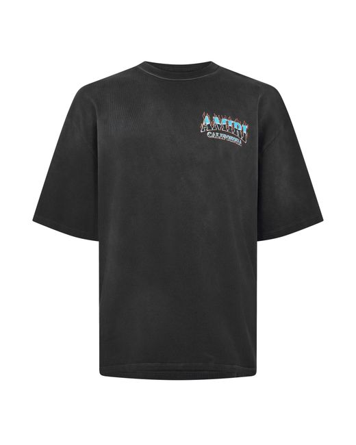 Amiri Black Sunny Os Tee for men