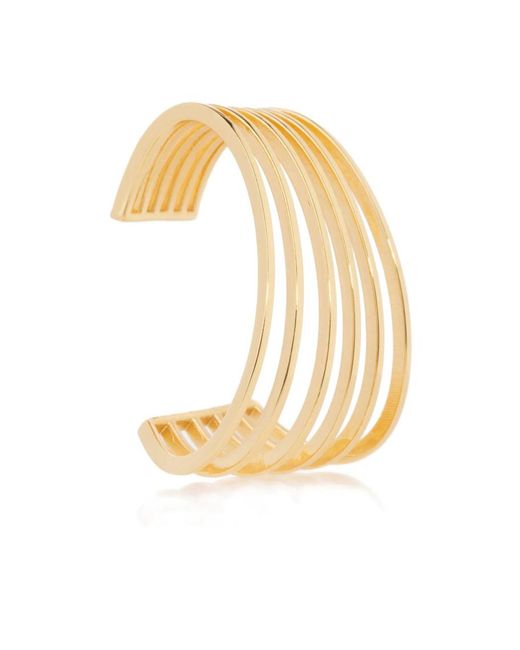FEDERICA TOSI Metallic Open Bracelet