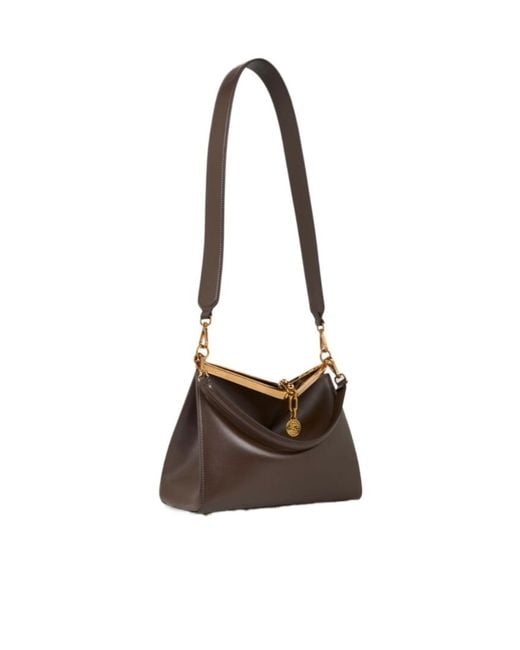 Etro Brown Vela Medium Shoulder Bag
