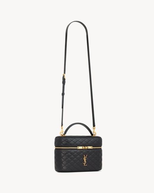 Saint Laurent White Gaby Vanity Large