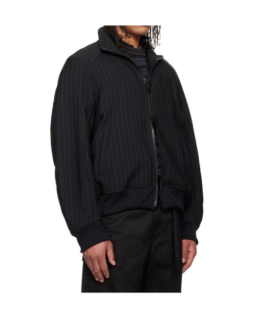Sacai Black Wool Blend Jacket for men