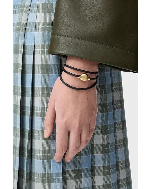Loewe Black Pebble Bracelet