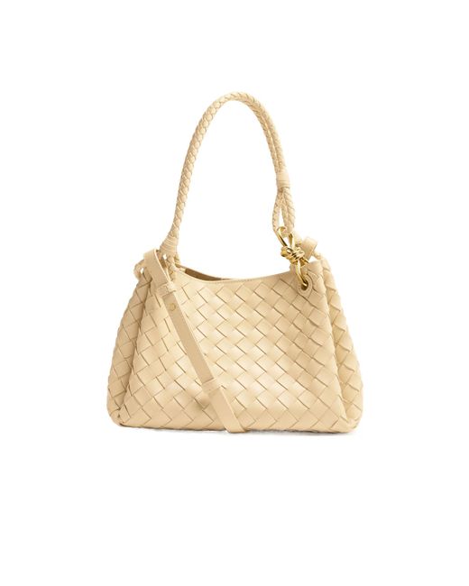 Bottega Veneta Natural Parachute Shoulder Bag