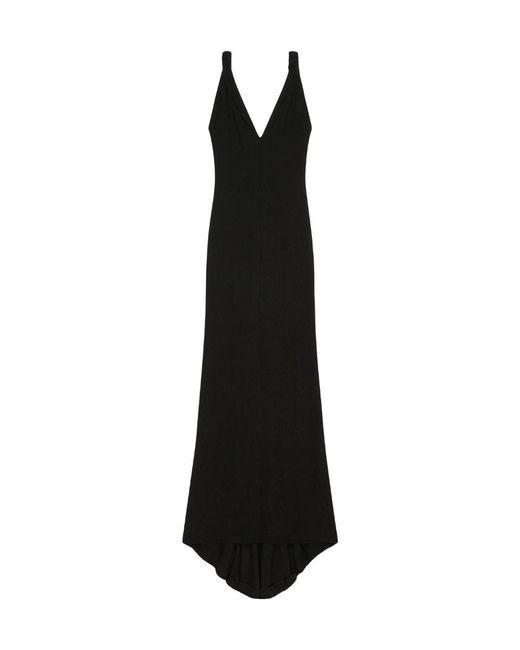 Givenchy Black Dress With Twisted Straps