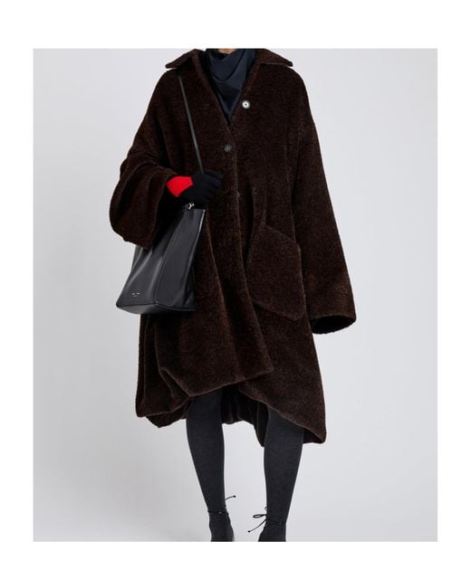 Proenza Schouler Black Verretta Coat