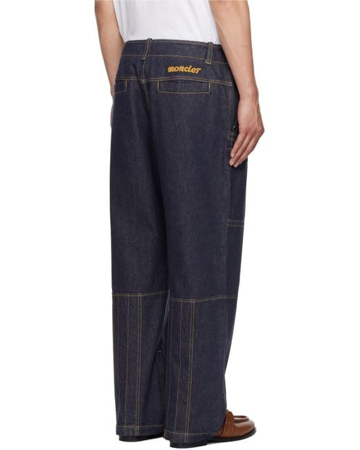 Moncler Blue X Mercedes-Benz By Nigo Jeans for men