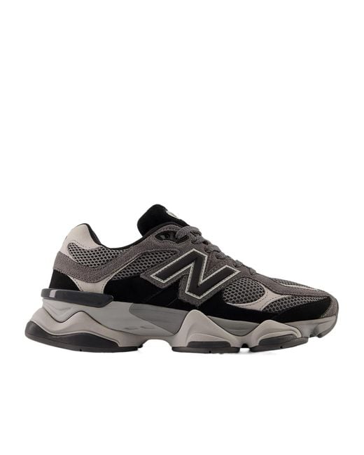 New Balance Black Lace-Up Sneakers for men
