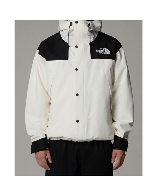 The North Face White Dryvent Mono Mountain Jacket for men